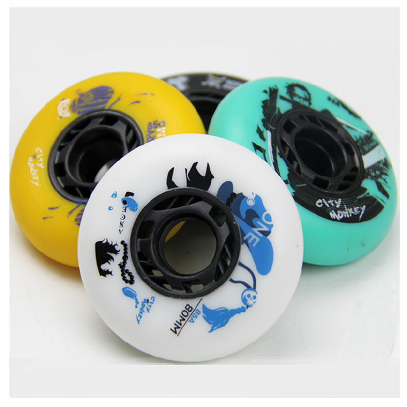 Japy łyżwa Miasto małpa kółka robić deskorolki 85A slalom/hamowanie buty rolki koła SEBA łyżwy koła wysokiej jakości kółka rolkowe