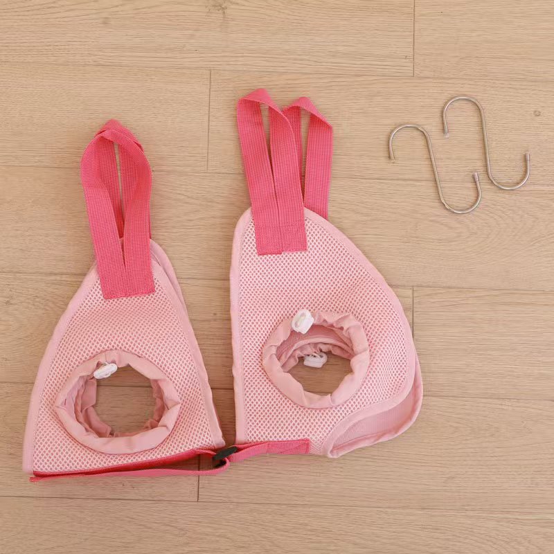 Verstelbare Pet Grooming Hangmat Helper Kat Hond Schoonheid Hangmat Puppy Grooming Snijden Nagels Hangmat Gereedschapstas Huisdier Accessoires: Roze