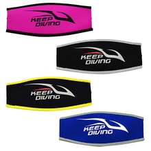 Comfort Neoprene Diving Scuba Mask Head Strap Cover Wrap Hair Protection Swimming Diving Accessories 8.7" x 3.9"
