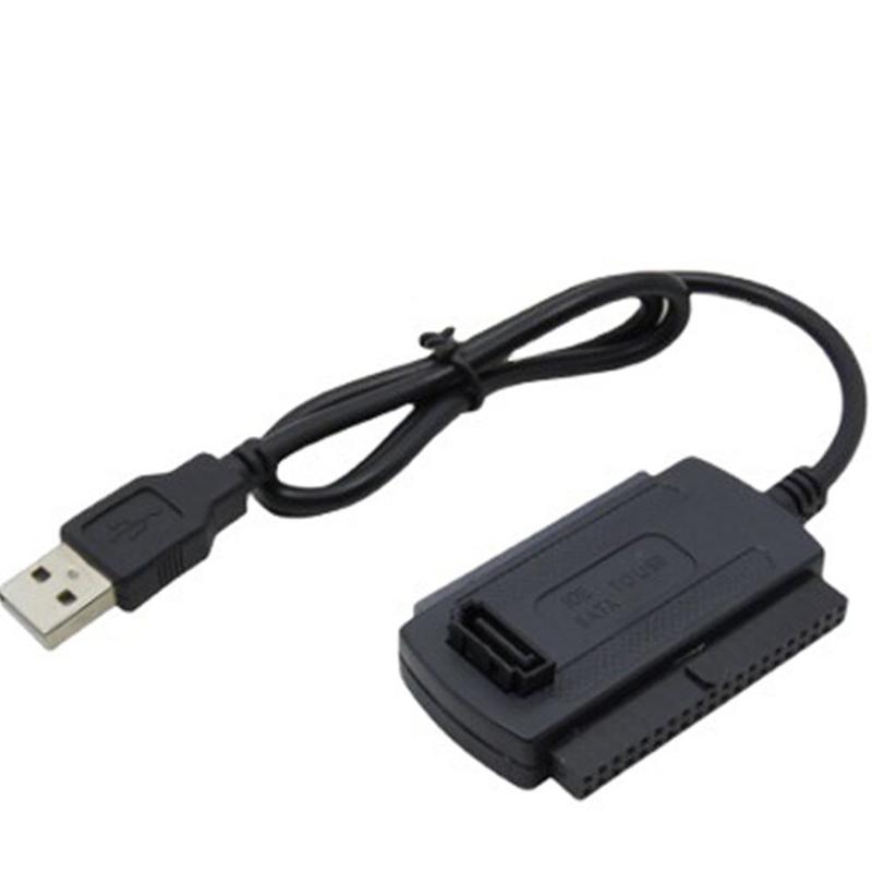 For ATA/ATAI LBA USB To IDE Cable USB 2.0 To IDE/SATA Disk Adapter Cable 3.5" HDD Hard Plug 2.5" Drive Converter F9H8: Default Title