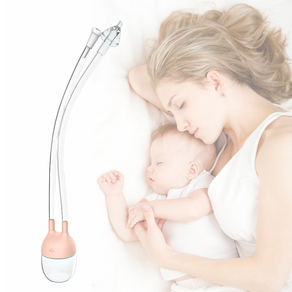 Baby Nasal Aspirator Suction Device For Newborn Children Cleaning Snot Feces Suction Nasal Congestion Cleaner PC Cup Removable