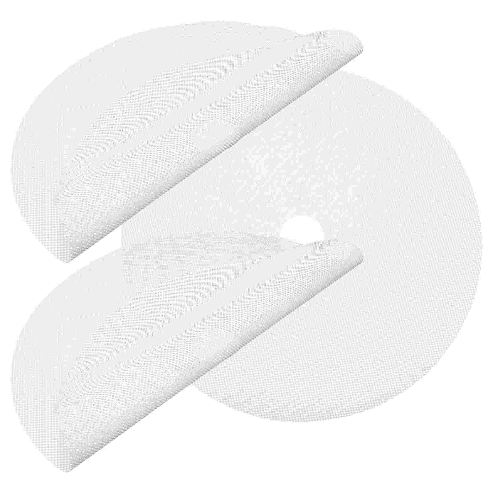 3 Stuks Oven Droger Mat Dehydrator Siliconen Pad Food Liner Stoommatten Voor Jerky Trays Wit Pads Mesh