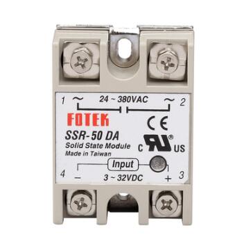 40A single-phase solid state relay module SSR-25DA DC control AC AC AC control AC small SSR-10DA SSR-40DA 10A 25A: SSR-50DA