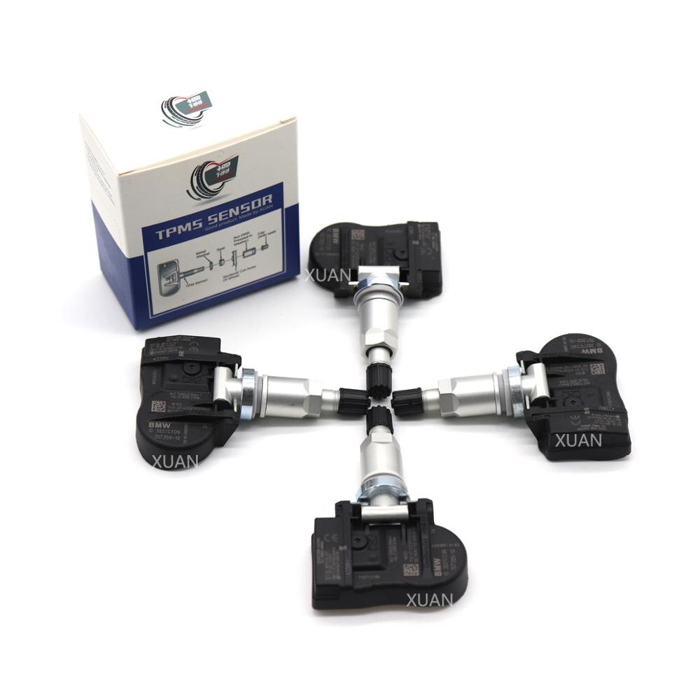 XUAN Tire Pressure Monitor Sensor TPMS Sensor 707355-10 For BMW 1 2 3 4 i3 i8 X1 X2 X5 X6 MINI F20 F21 F22 F23 LCI F87 M2 433Mhz