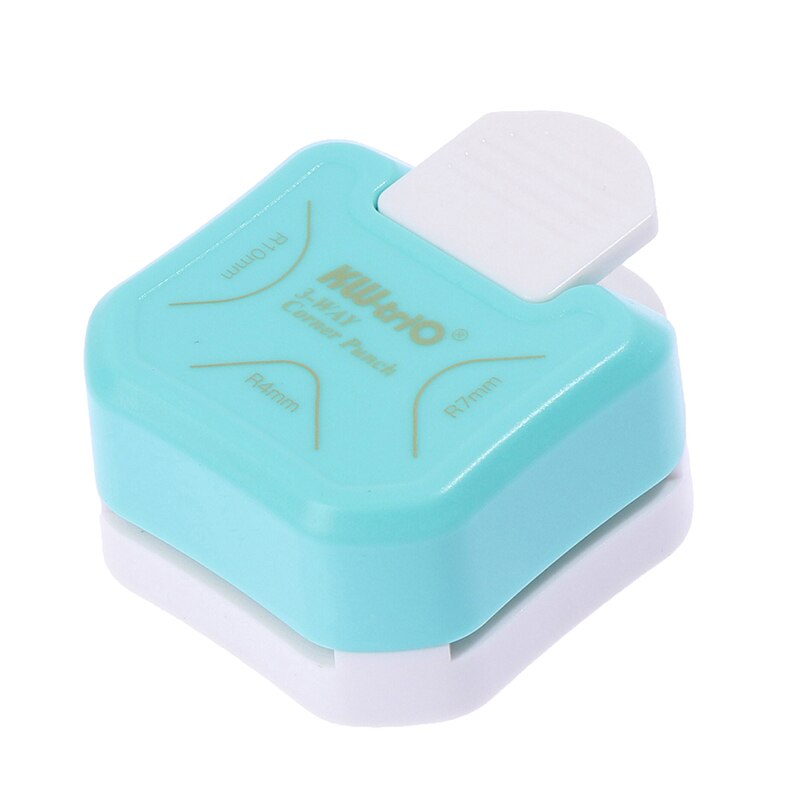 3 in 1 Corner Rounder Punch 3 Way Corner Cutter for Paper Craft Laminate DIY