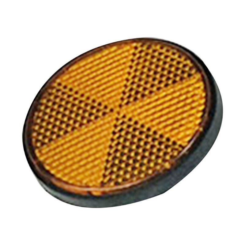 10 Pack Zelfklevende Stick-On/Schroef Reflectoren Veiligheid, Veiligheid Reflecterende Post Reflectoren, voor Caravan/Trailer/Boot/Motorfiets