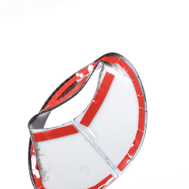 2 stk karbonfiberstil til alfa romeo giulia abs krom front beltedeksel listverk biltilbehør