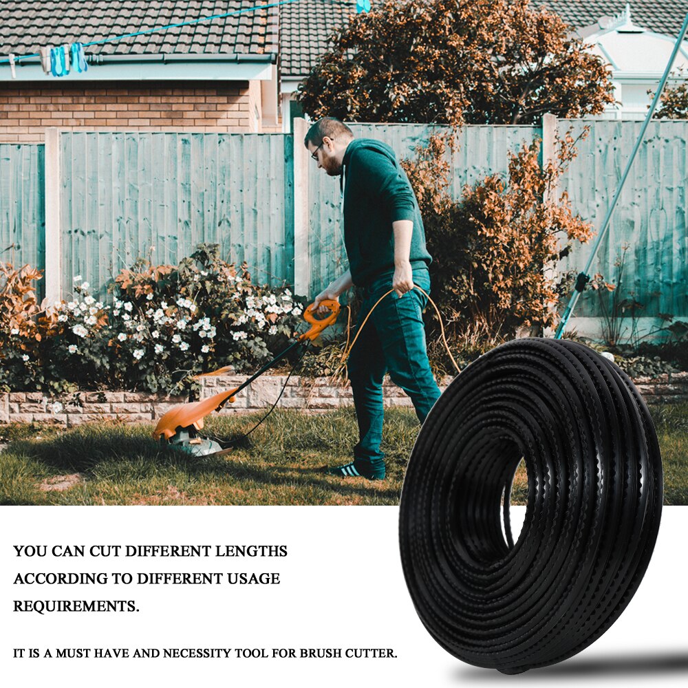 Finklipping nylon trimmer tau børsteskjærer trimmer linje klippetråd gressklipper tilbehør