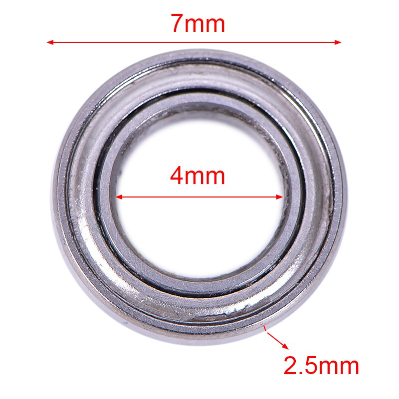 1 pieza de rodamientos sellados de pesca, accesorio de carrete de acero inoxidable, 6 tamaños para Carretes de pesca: B