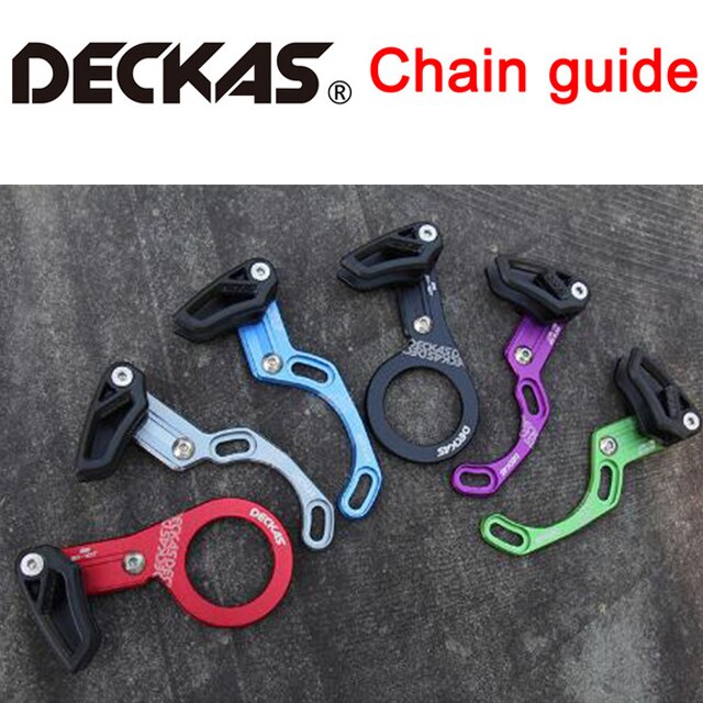 DECKAS Single Speed Wide Narrow Gear Chain Set Guide MTB Bike Bicycle Chainguide Chain Catcher Chain Retention System