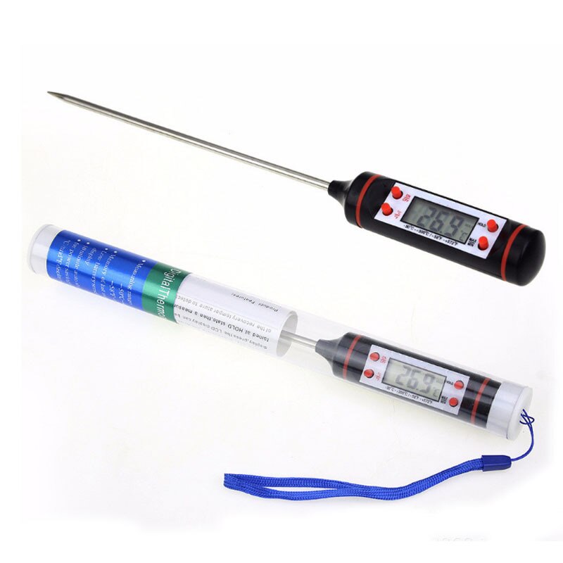 1Set Mini Electric Heater Stove with Beeswax Melting Pot Candle Making Beeswax Melter Beeswax Heateter Wax Melting DIY Candle: 1PCS Thermometer