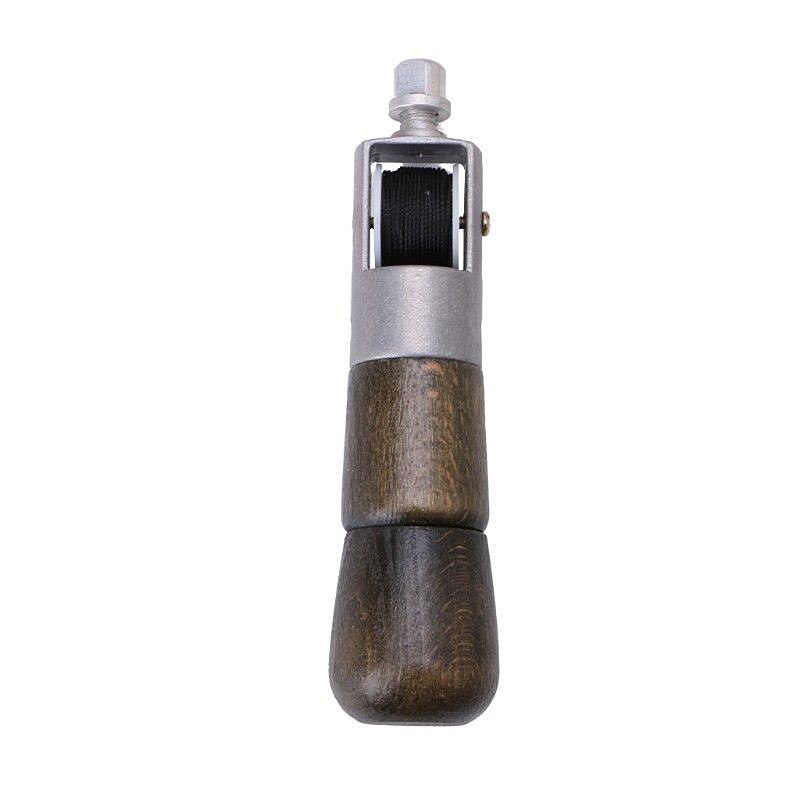 Herramienta de costura de cuero DIY, hilo encerado para costura a mano de cuero para artesanía de cuero, bordado de borde, correas de correa, herramienta para Zapatero