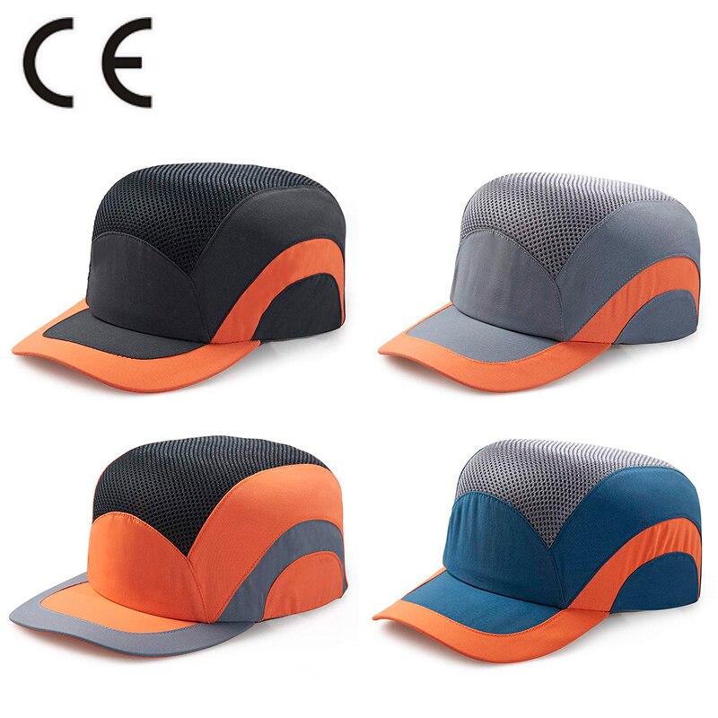 Baseball Bump Cap Safety Hard Hat Head Protection Cap Adjustable Protective Hat