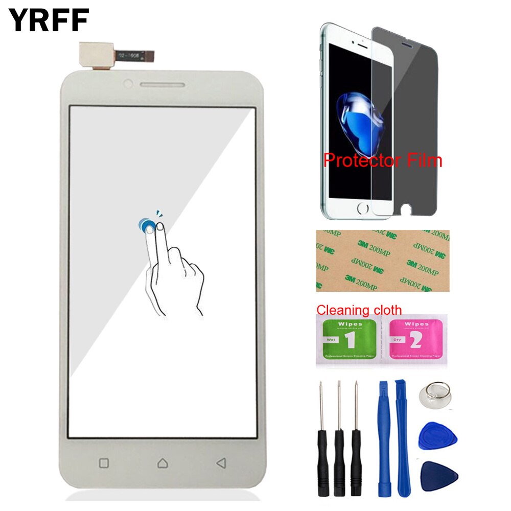 Mobile Touch Screen For Lenovo A2020 Vibe C A2020a40 Touch Screen Digitizer Panel Front Glass Sensor Tools Free Protector Film