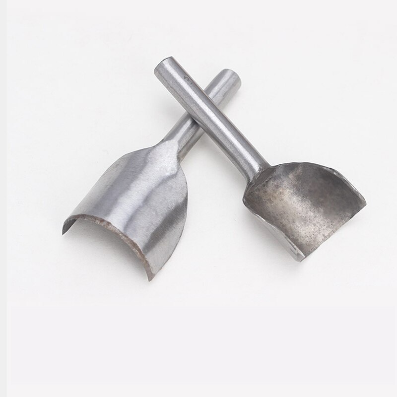 1 einstellen Stanzen Hand Werkzeuge 5-50mm Leder Handwerk Werkzeuge einstellen Hohl See Halb Edelstahl-runde Cutter schlagen Leder DIY Handwerk Werkzeuge