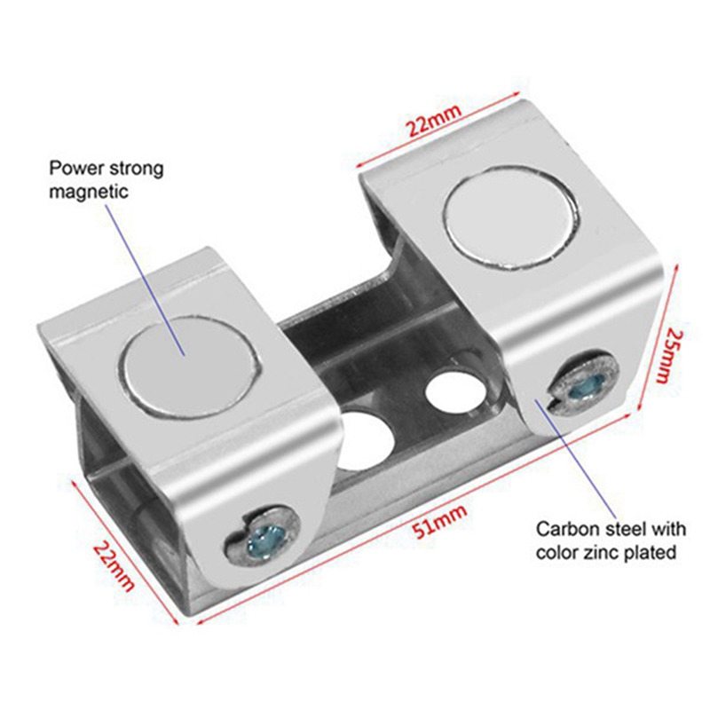 Adjustable Magnetic Welding Clamps V Pads Fixture Holder - View #14