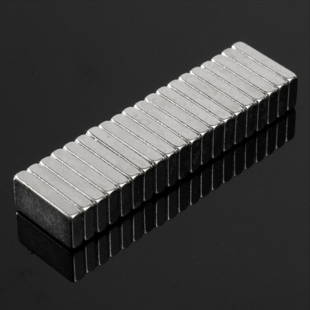 20/50/100/200 N52 rectangular magnets, super strong neodymium magnets, NdFeB magnets, strong suction, size 10mm x 5mm x 2mm