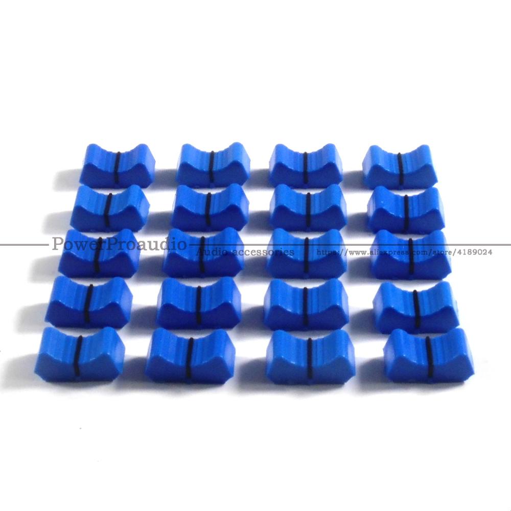 20 stücke Mixer fader Slider Fader Knöpfe ersetzen FÜR ALLEN & HEATH XONE 1D 2D 3D 4D 32 62 464 s2 Blau farbe