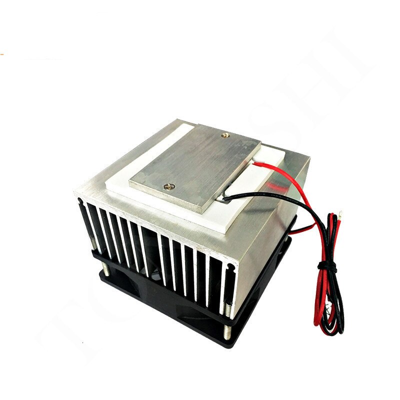 Small cooling system of semiconductor chiller 12 V electronic chiller plate self-made air cooling module XD-7081 60-72W