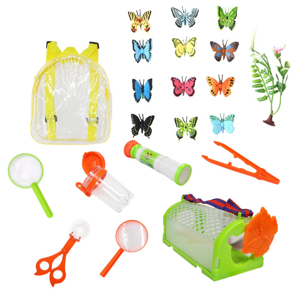 21Pcs Insects Toys Set Funny Interesting Scientific Educational Toys Outdoor Insect Observation Box Capture Kit: Picture 4