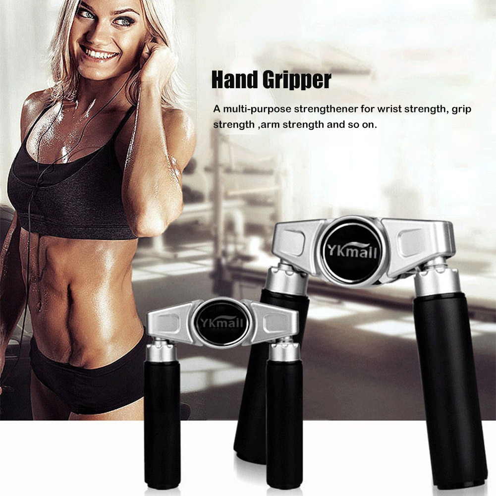 A Type Gripper Fitness Exerciser Hand Forearm Gripper Wrist Strengthener Adjustable Arm Spring Chest Expander Power Device