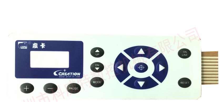 Botones de plotter de corte PCUT, máquina de corte CTN630, panel de operación, panel de CT-1200