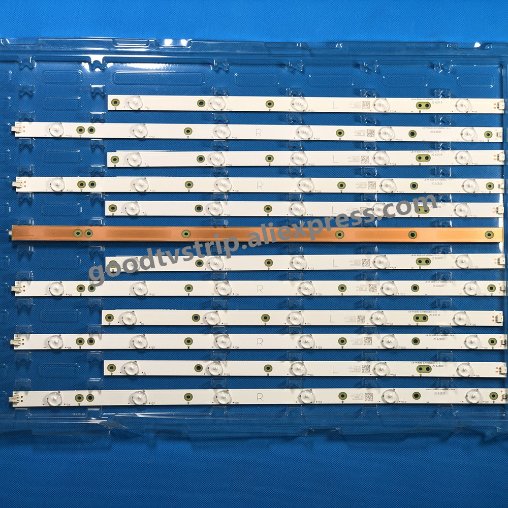 LED Backlight strip For AOC 50" TV LE50D6660/80 TPT500J1-LE8 YX-50018014 LC-50LB261U 500TT26 500TT25 50PFL6340/T3 LD50P03Q
