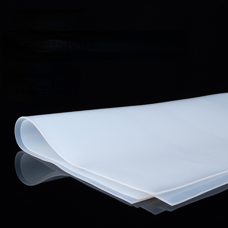 Silicone rubber sheet Thickness 1 1.5 2 3 4 mm thickness/ 500*500mm width thin board red color Rubber Sheet Mat: transparent / 0.2mm