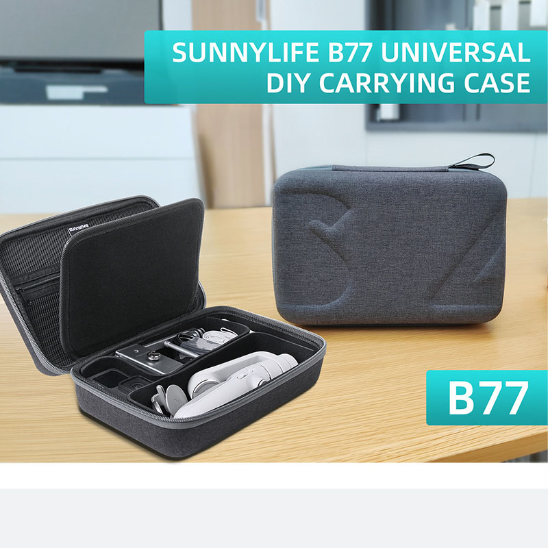 B77 custodia universale fai-da-te OM5/GoPro10/Pocket 2 accessori per borsa portatile SUNNYLIFE