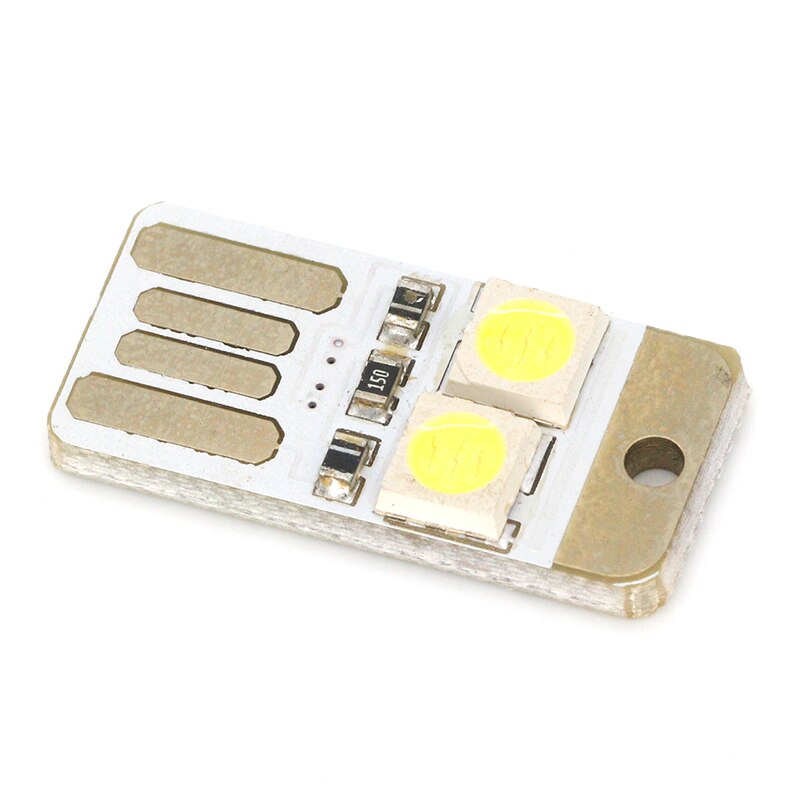Mini lumière de clavier USB super brillante, 5 pièces, alimentation mobile pour ordinateur portable, veilleuse LED,