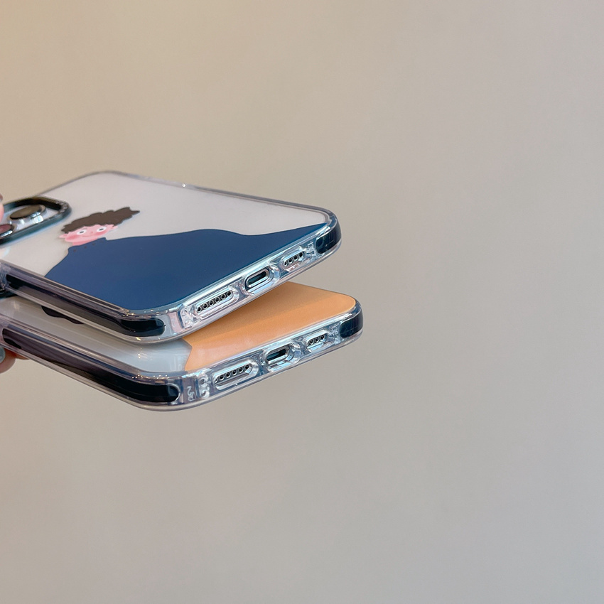 Bonita funda de TPU suave a prueba de golpes para iPhone, 15, 14, 13, 12, 11 Pro, X, XS, XR, Max, 7, 8 Plus, SE , 2022