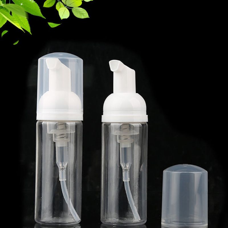 18 pak 50 m l skum dispenser flaske plast bpa fri genopfyldelig mini skummende sæbe dispenser pumpe flasker - til rejser