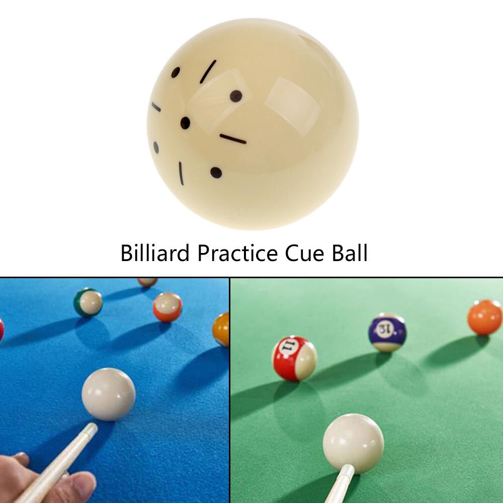 dauerhaft Schwarz Punkt Praxis Ausbildung Billard Schwimmbad Warteschlange Ball 52mm 57mm