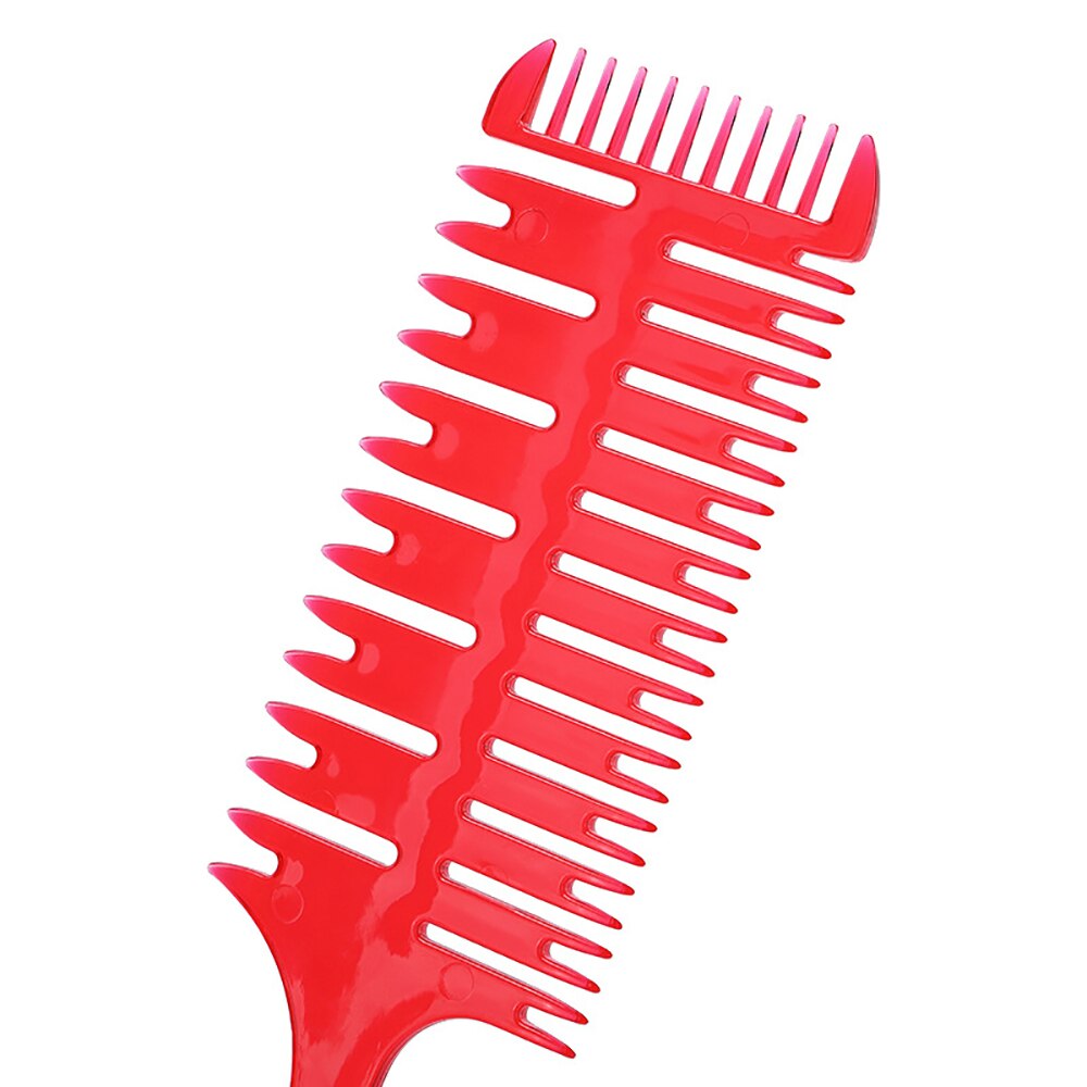 Hårfarvning kam vævning børste frisør kamme sektionering highlight kam salon styling værktøj barber tilbehør
