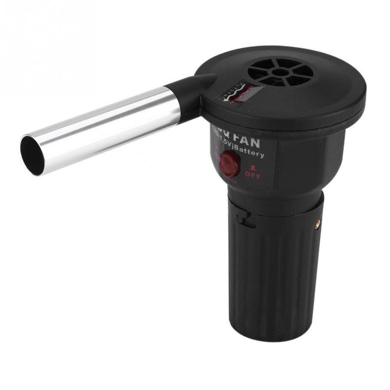 Tragbare Batterie angetrieben BBQ Fan Gebläse für draussen Camping Picknick Holzkohle Grill Grill