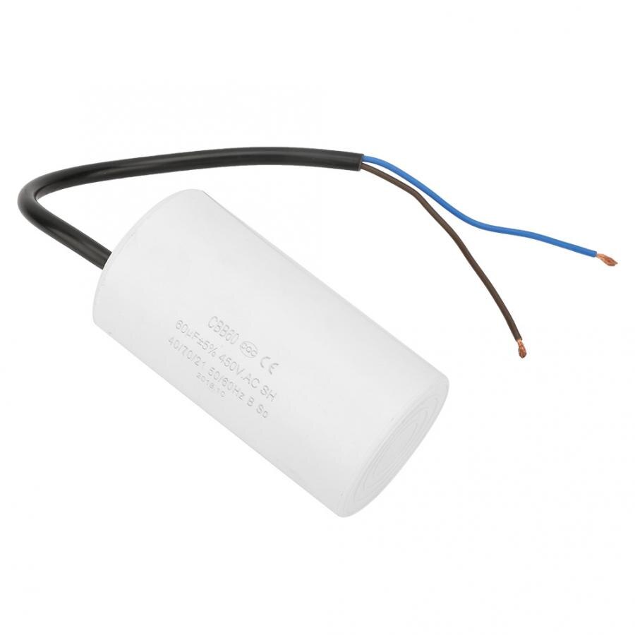 Condensateur 450V 60uf ESR | Condensateur pour appareil électrique domestique, condensateur à moteur 0.2 V 60uf