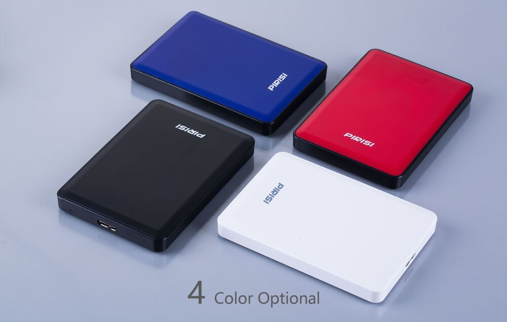 PIRISI HDD 2.5 ''Externe Harde Schijf USB3.0 2TB 1TB 500GB 320GB 250GB 160GB 120GB 80GB Opslag Draagbare Harde Schijf voor PC/Mac