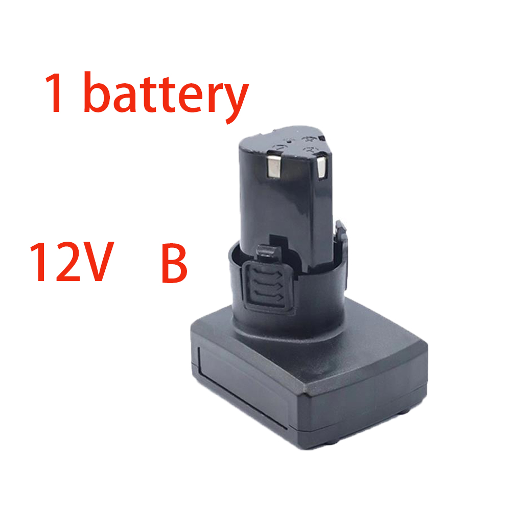 12V, 6800 MAH, Large Capacity Rechargeable lithium ion Battery General Small Electric tools, electric Drills, Screwdrivers: green