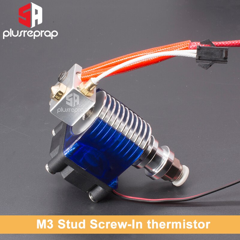 V6 J-head 24V All metal Hotend Wade or Bowden Extruder Heater Thermistor Fan Nozzle Heat sink for 1.75/ 3mm 3D Printer Part