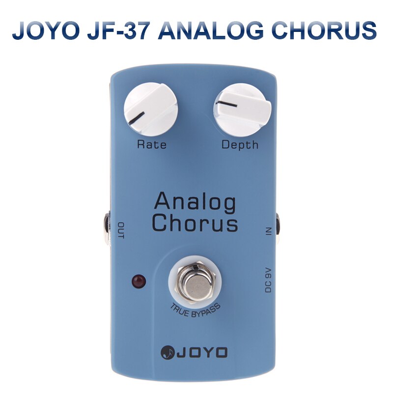 Joyo jf -02 ultimate drive overdrive guitar effekt pedal analog delay guitar pedal vintage overdrive guitar tilbehør dele: Jf -37