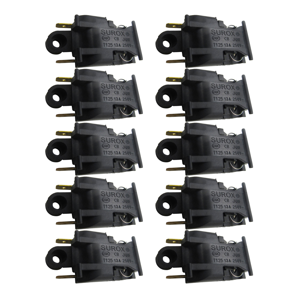 Elektrischer Heizungsschalter 3-polig/5-polig – Metall, 3NC 1NO, 4 Cm, Für Heizlüfter & Öfen
