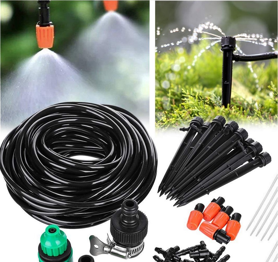 DIY Garden Water Intelligent Irrigation Kit Set Outdoor Tools Automatic Plant Micro Drip Watering System Agricultural Production