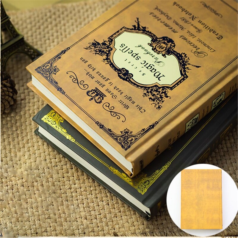 Retro Notebook Journals Voor Reizigers Creatieve Planner Vintage Patroon Schoolbenodigdheden Student