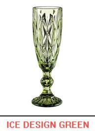 Mode Rode Relief Wijn Glas Cup Coloful Reliëf Beker Whiskey Cup Party Pub Champagne Bar Thuis Bruiloft Wijn Glazen Beker 150 Ml: green