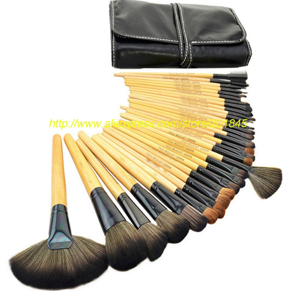 32 stk/sett makeup børste makeup penner sett blush eyeliner børster ansikts makeup verktøy for kosmetologer og skjønnhetselskere
