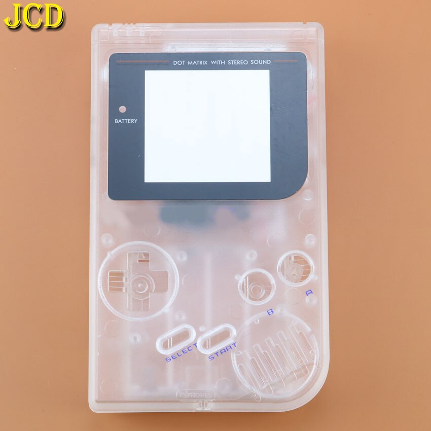 JCD 1PCS 15 di Colore Per GameBoy Classico Gioco di Ricambio di Plastica Borsette Copertura per Nintend GB Console FAI DA TE Alloggiamento Pieno per GB Caso: E