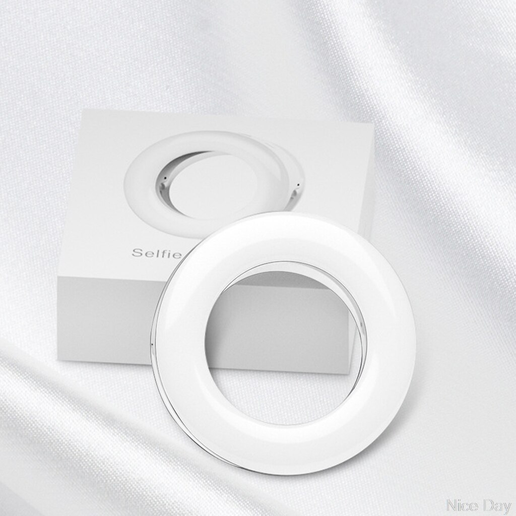 Macro And Ring Flash Light For Mobile Phone Shooting Function Live Enhanced Light Macro Photography Lighting LED Ring My12 20