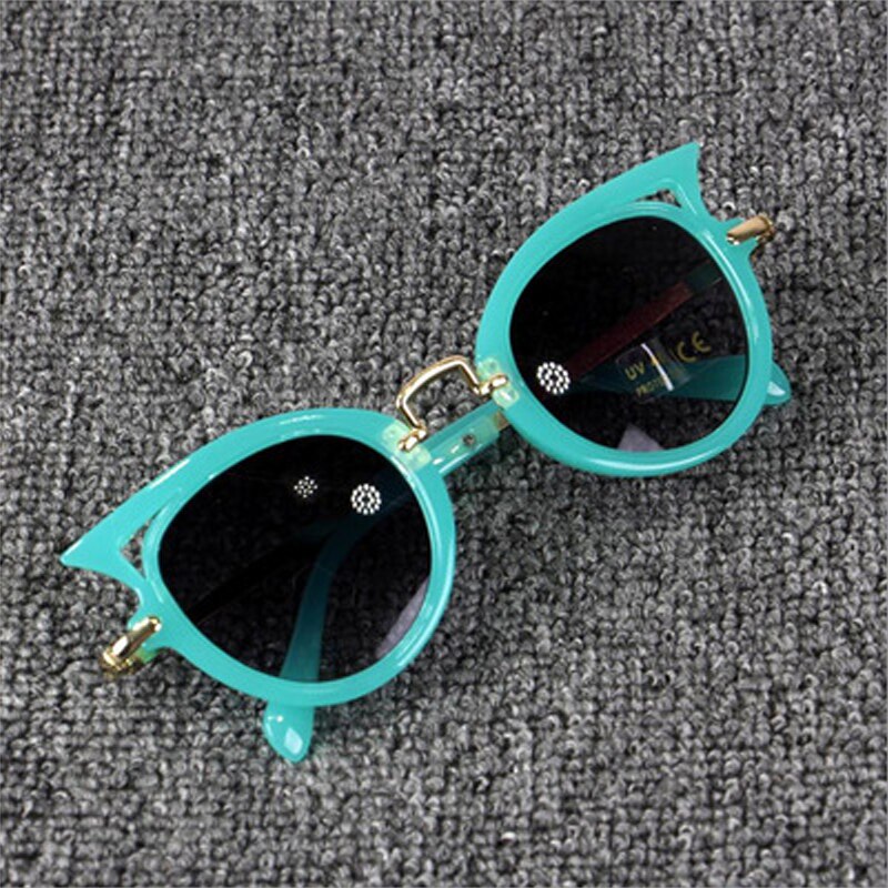 Baby Summer Accessories Kid Goggles Boy Girl Glasses Protection Outdoor Sunglasses Cat Shape Sunglasses UV400: C