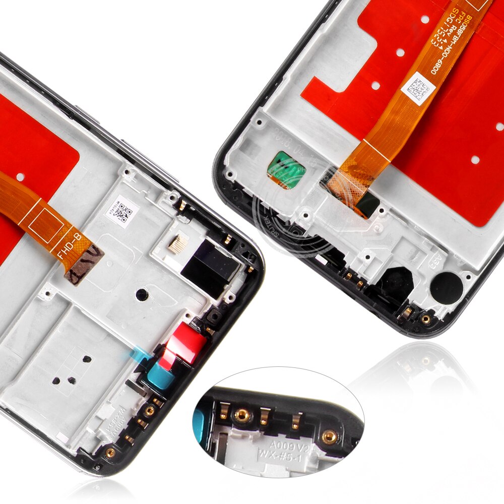 5.84 "2280x1080 IPS Display Voor HUAWEI P20 Lite LCD Touch Screen Vervanging met Frame Originele LCD P20 lite ane-lx3 nova 3e
