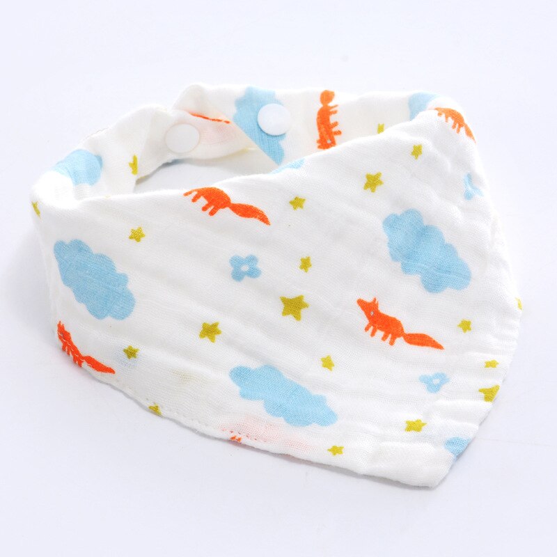 Katoenen Baby Slabbetjes & Burp Doeken Babyvoeding Meisje Bandana Bib Water Absorberen Baby Sjaal Burp Baby Spullen Baby Accessoires BC0023: Donkergrijs